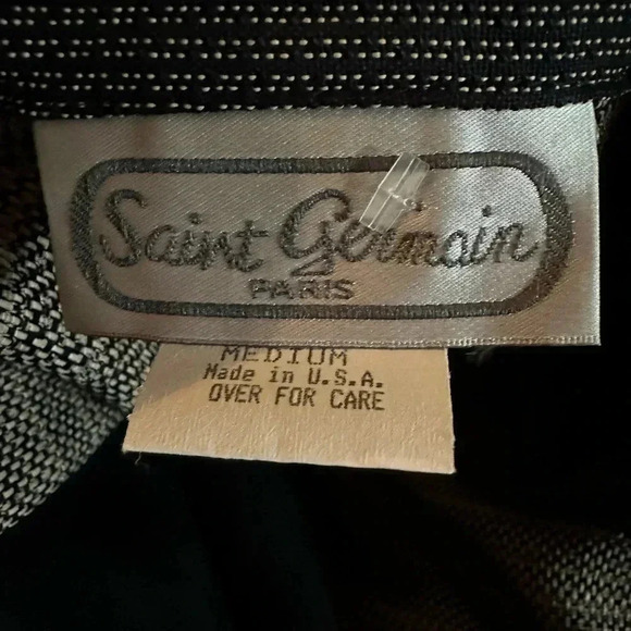 Vintage Saint Germain Paris blouse (2pc) size M - Picture 14 of 15